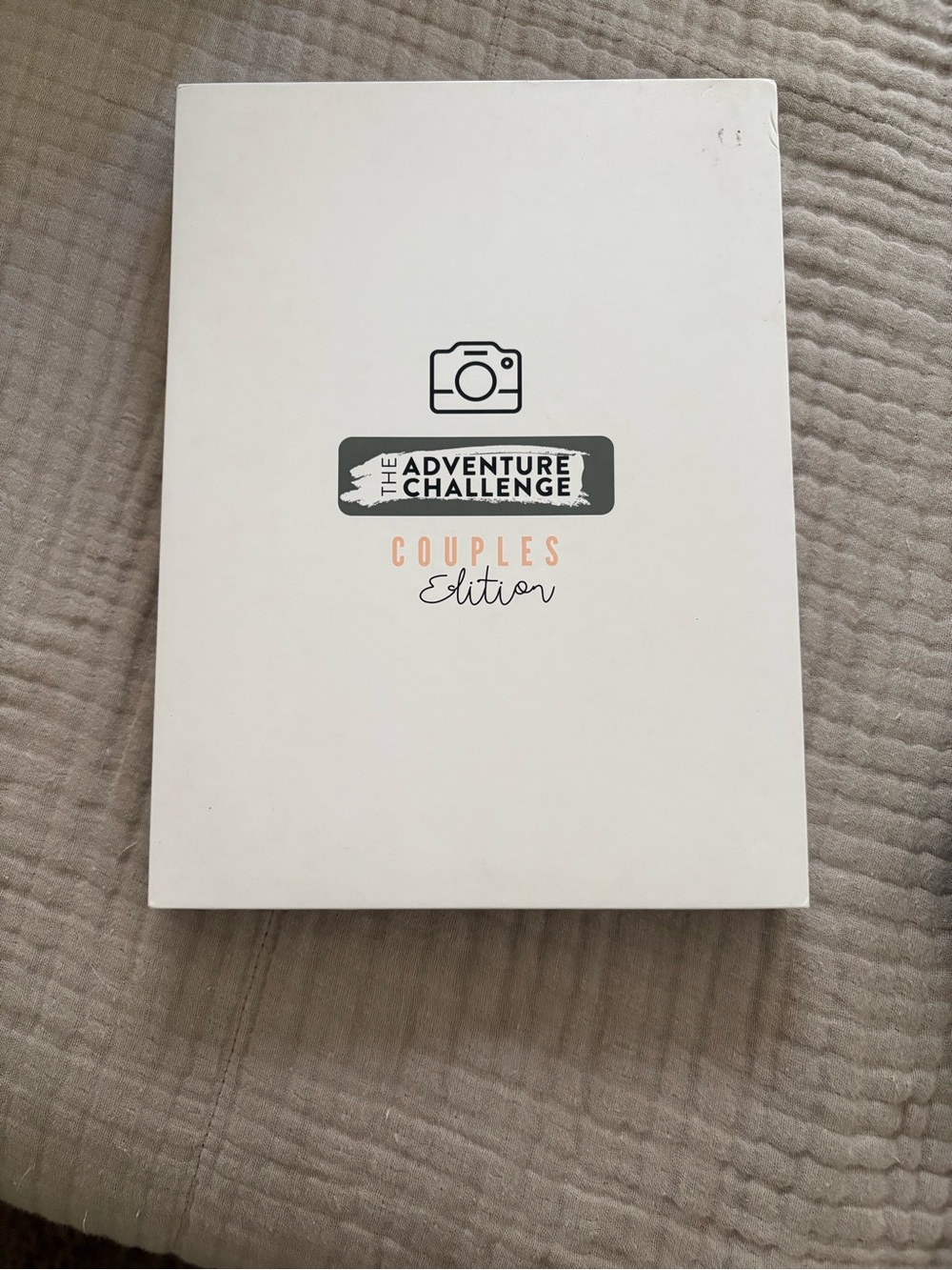 The Adventure Challenge Couples Edition - White Box. NWOT.